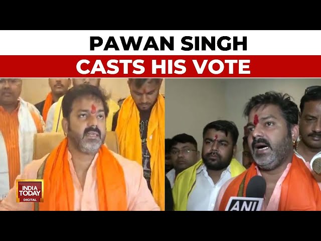 ⁣Please Cast Your Valuable Vote: Bhojpuri Star Pawan Singh Urges Voters To Vote | Bihar LS Polls