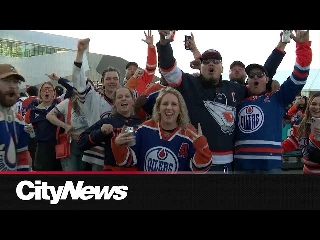 ⁣Edmonton Oilers one win away from returning to Stanley Cup Finals