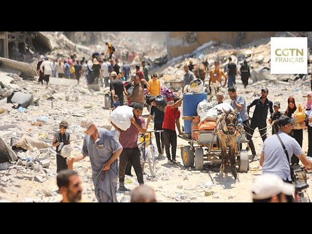 ⁣70 Palestiniens morts à Jabalia