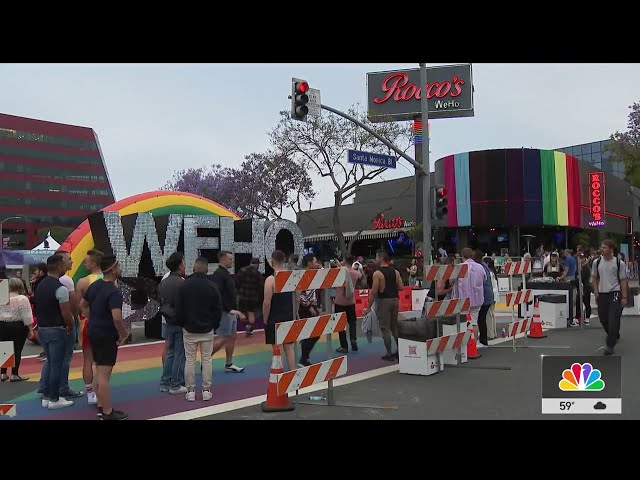 ⁣West Hollywood kicks off Pride festival with music event
