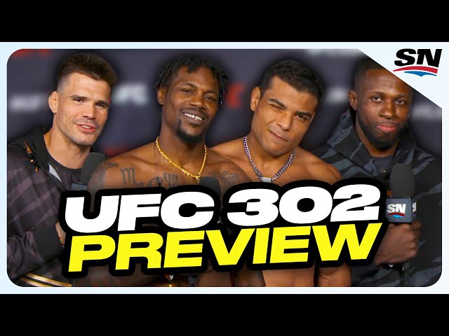 ⁣Fighters Speak Ahead Of UFC 302
