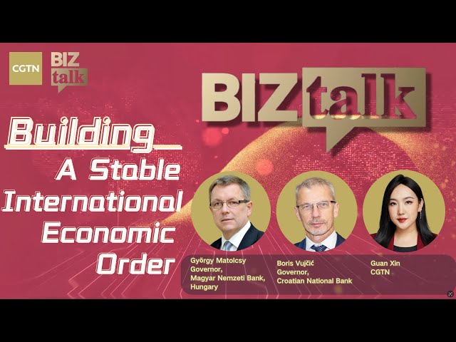 ⁣Watch: Building a stable international economic order