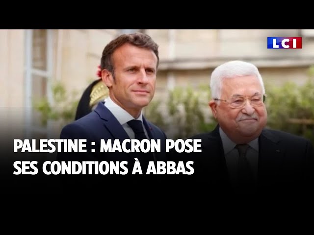 ⁣Palestine : Macron pose ses conditions à Abbas