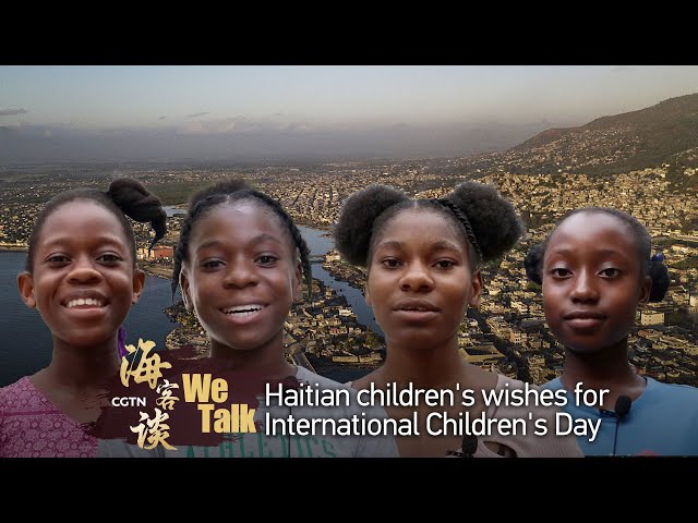 ⁣We Talk: Haitian children's wishes for International Children's Day