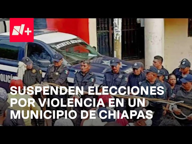 ⁣Violencia en Chiapas previo a la jornada electoral, en Chicomuselo suspenden elecciones - En Punto