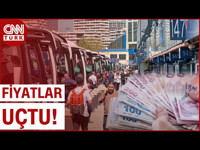 1 Ayda 2 Kat Zam Yaptılar... Bayram Öncesi Otobüs Bileti Fiyatları Dudak Uçuklattı!