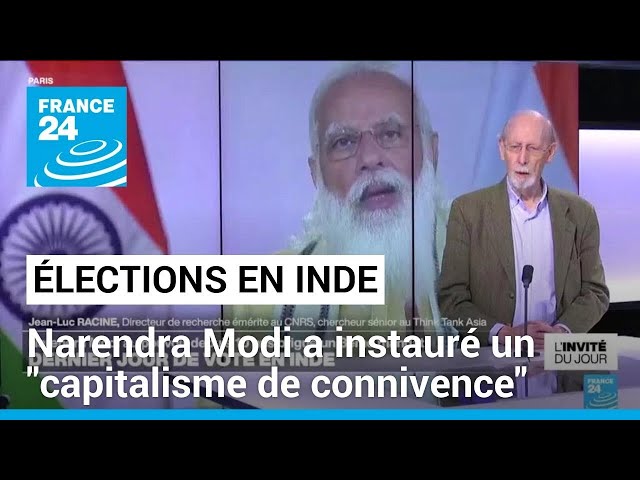 Jean-Luc Racine : Narendra Modi a instauré un "capitalisme de connivence" • FRANCE 24