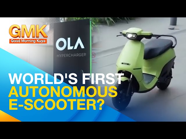 First fully autonomous electric scooter with AI capabilities | Techy Muna