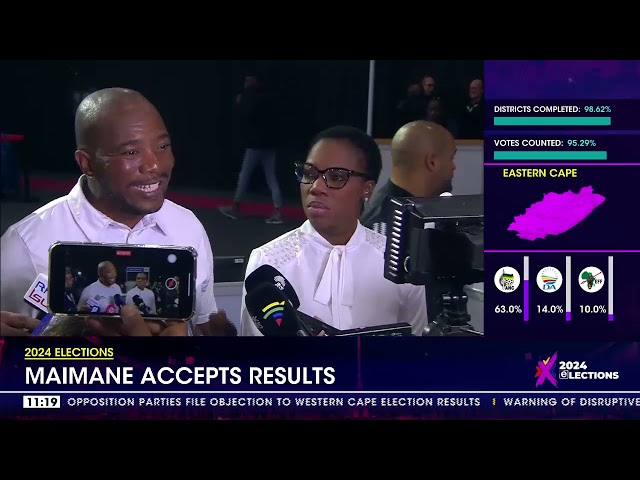 2024 Elections | Maimane accepts results