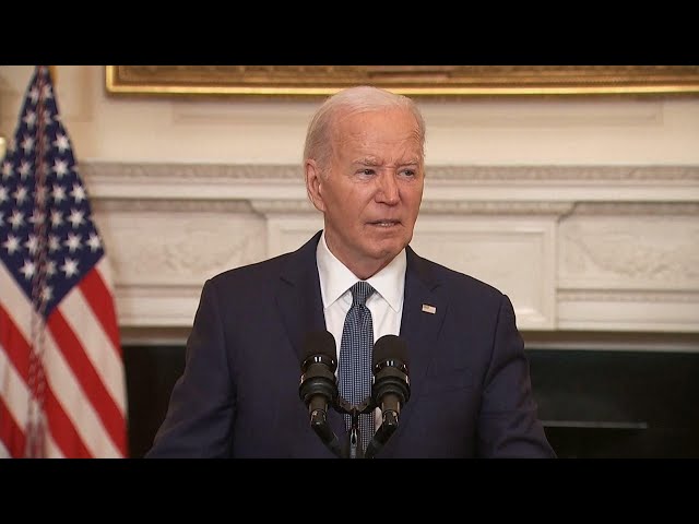 Biden outlines possible peace plan for Gaza as protests reignite