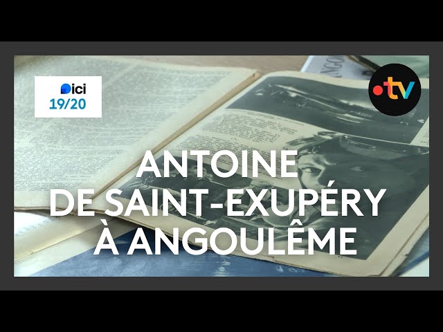 ⁣Angoulême et son ancien aérodrome, sources d'inspiration pour Antoine de Saint-Exupéry