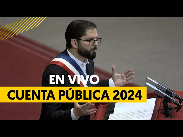 ⁣EN VIVO | Presidente Boric entrega en el Congreso su tercera Cuenta Pública