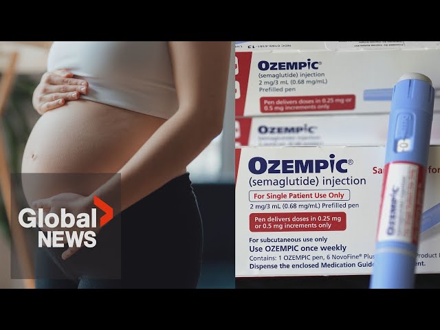 ⁣What are "Ozempic babies" and why are women reporting being pregnant while on weight-loss 
