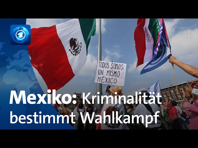 ⁣Wahlen in Mexiko: Organisierte Kriminalität eines der großen Themen