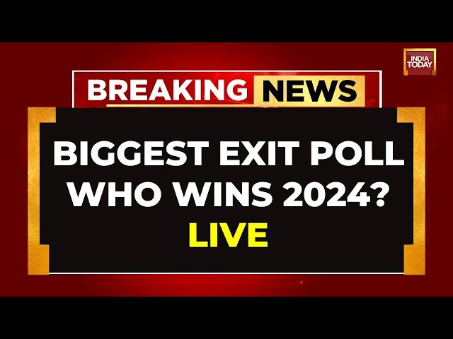 ⁣India Today Exit Poll LIVE  | Who Will Win Lok Sabha Polls 2024 | Exit Poll LIVE | NDA Vs INDIA