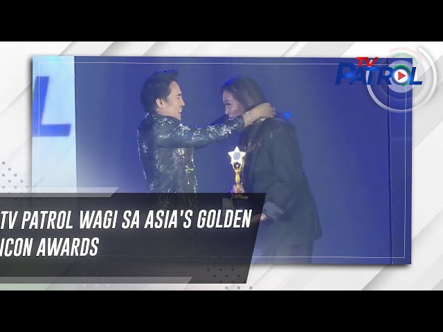 TV Patrol wagi sa Asia's Golden Icon Awards | TV Patrol