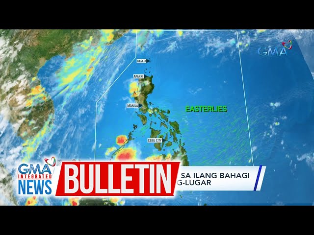 Thunderstorm, nagpaulan sa ilang bahagi ng Metro Manila at... | GMA Integrated News Bulletin