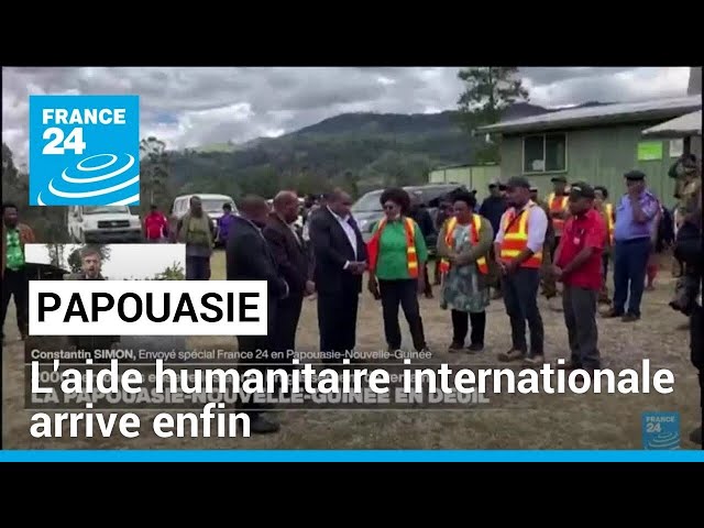 ⁣Papouasie-Nouvelle-Guinée : l'aide humanitaire internationale arrive enfin • FRANCE 24