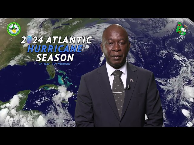 ⁣2024 Atlantic Hurricane Season Message - DMCA Director, Mr. Alvin Ryan