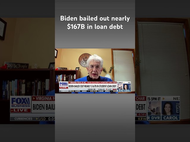 ⁣Is Biden’s student loan bailout plan encouraging college tuition gouging? #shorts