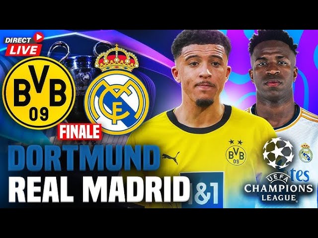 ⁣REAL MADRID VS DORTMUND FINALE LIGUE DES CHAMPIONS