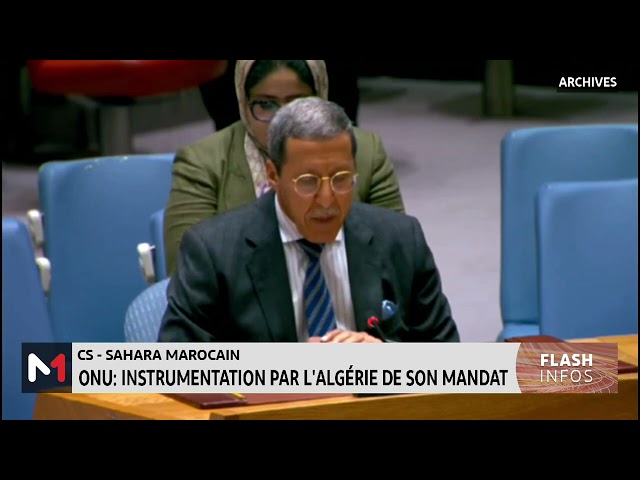 ⁣Hilale décrie l´instrumentalisation par l´Algérie de son mandat au Conseil de sécurité