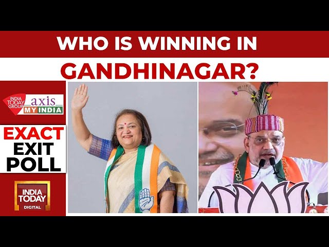 ⁣India Today Exit Poll | Who Will Win In Gandhinagar, Gujarat? | Lok Sabha Election 2024
