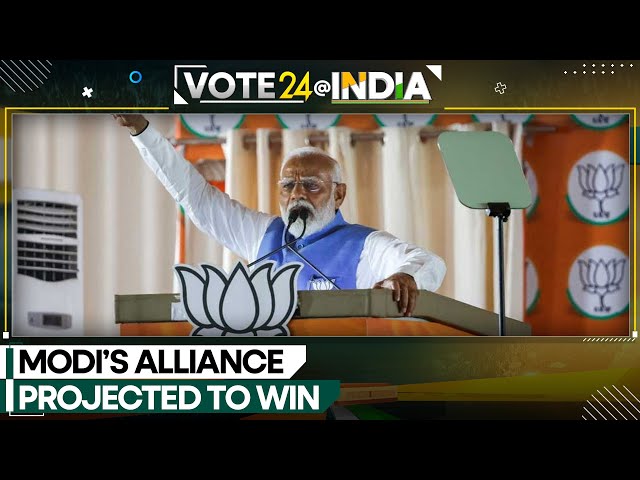 ⁣Exit Poll 2024: 5 Exit Polls predict return of BJP-led NDA, with thumping majority of 350 plus seats