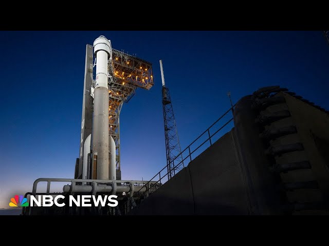 ⁣LIVE: Boeing calls off its first crewed flight into space minutes before blast off | NBC News