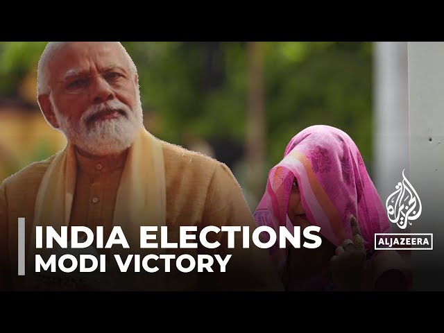 ⁣India’s exit polls show a majority for Modi’s BJP-led alliance in election