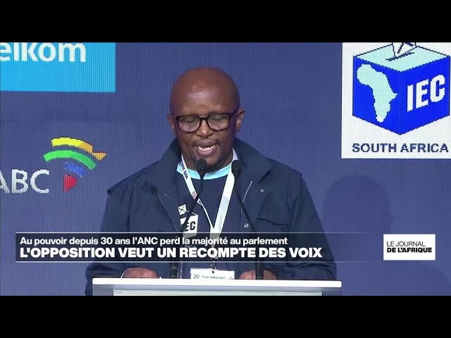 ⁣L'opposition sud-africaine demande un recomptage des voix suite aux législatives • FRANCE 24