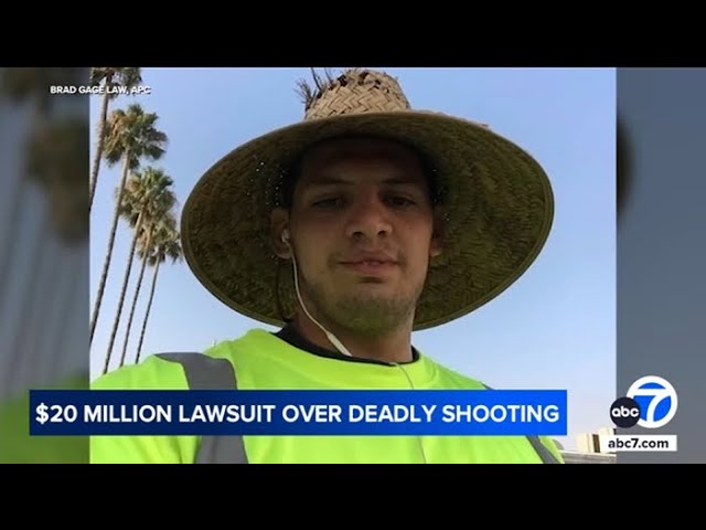 ⁣Family of man shot, killed by San Bernardino police files $20 million civil rights claim