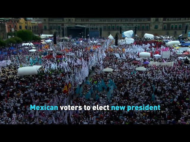 ⁣Mexican voters to elect new president