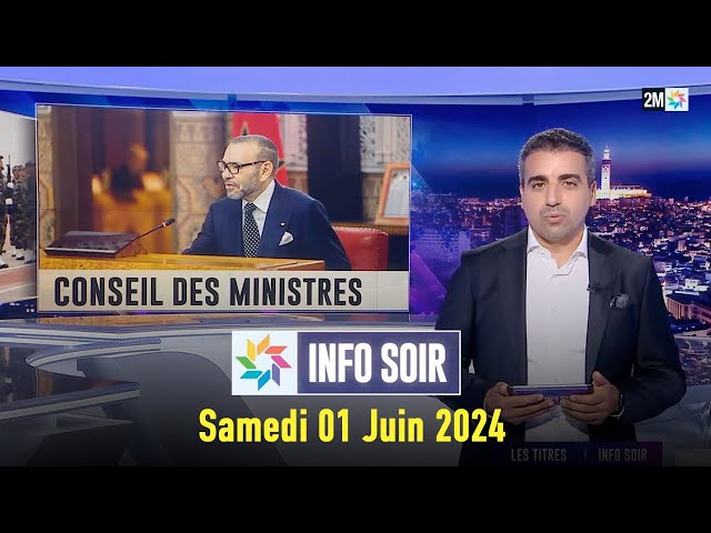 ⁣Info soir : Samedi 01 Mai 2024