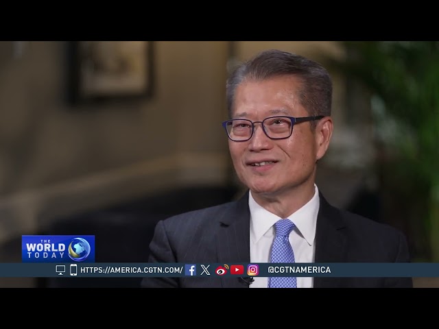 ⁣Hong Kong's financial secretary talks carbon market development