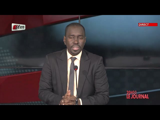 ⁣JT Français 20h du 01 Juin 2024 présenté par Cheikh Tidiane Diaho