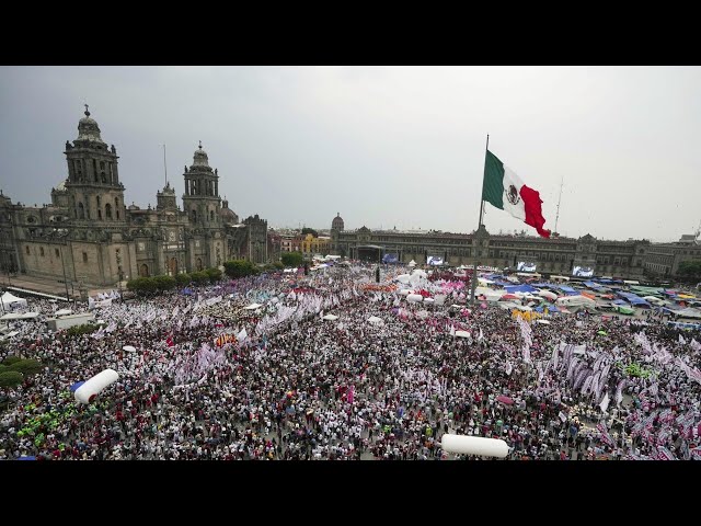 Mexico poised to elect first female president in historic vote