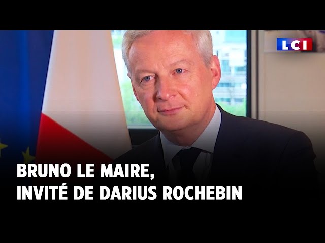 ⁣Bruno Le Maire, invité de Darius Rochebin : "Nous n'augmenterons pas les impôts jusqu'