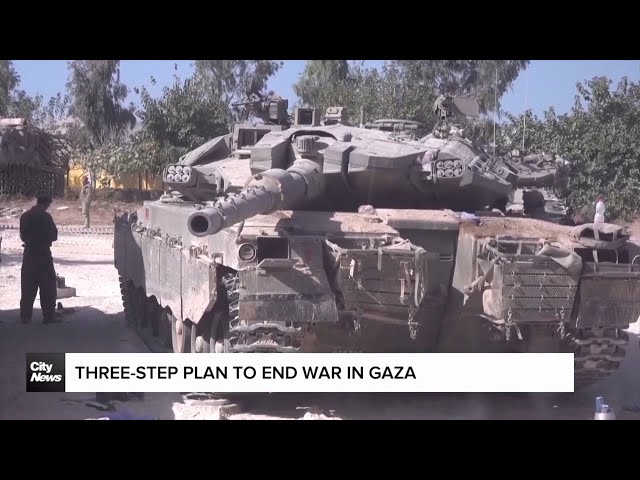 ⁣Biden shares proposal to end the war in Gaza