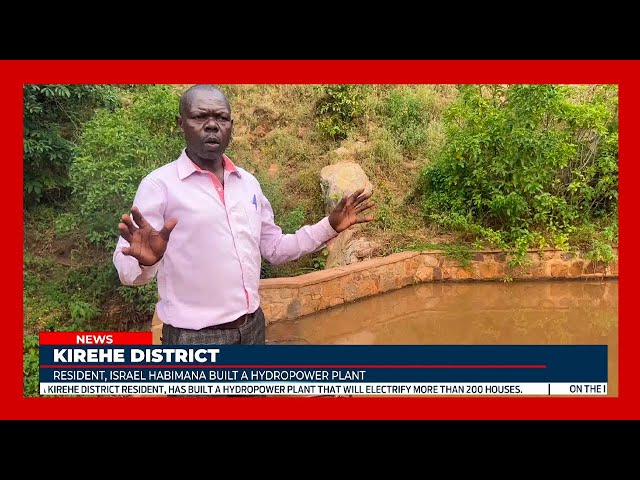 ⁣From dream to reality: Local innovator electrifies 200 homes with do-it-yourself hydropower plant