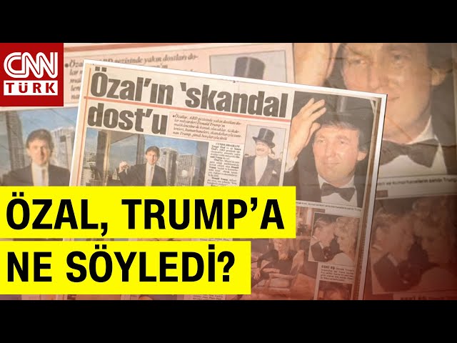 ⁣Sene 1992: Turgut Özal ve Trump Görüşmesi! Turgut Özal ve Trump Ne Görüştü? | CNN Türk Masası