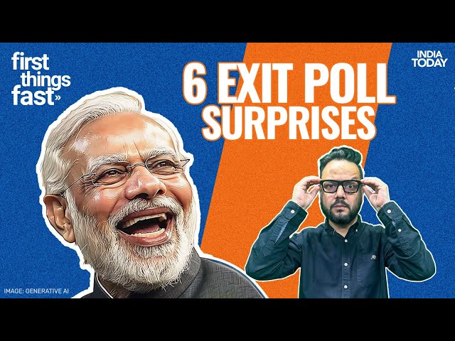 ⁣Modi’s Historic Win? Stunning Exit Poll Finds | First Things Fast