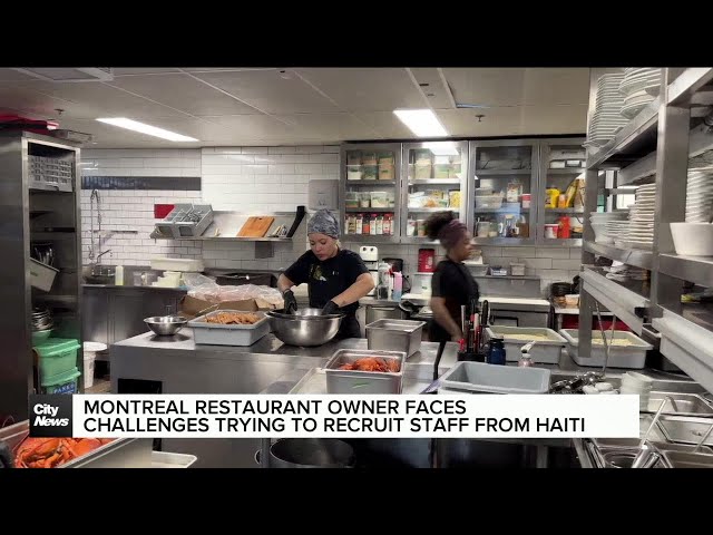 ⁣Montreal restaurant struggles hiring international staff