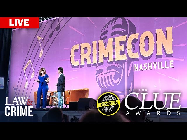 ⁣LIVE: CrimeCon CLUE Awards 2024 on Law&Crime Network