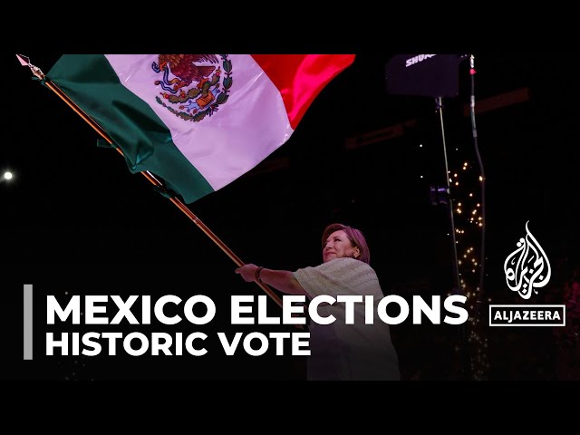 ⁣Mexico elections: Voters have choice of two women for first time