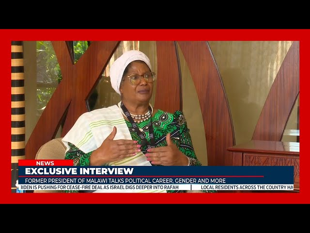 ⁣Exclusive: Former Malawi President Joyce Banda discusses gender equality and leadership