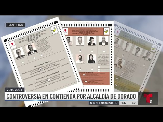 ⁣Reanudan conteo de voto adelantado en Dorado tras controversia