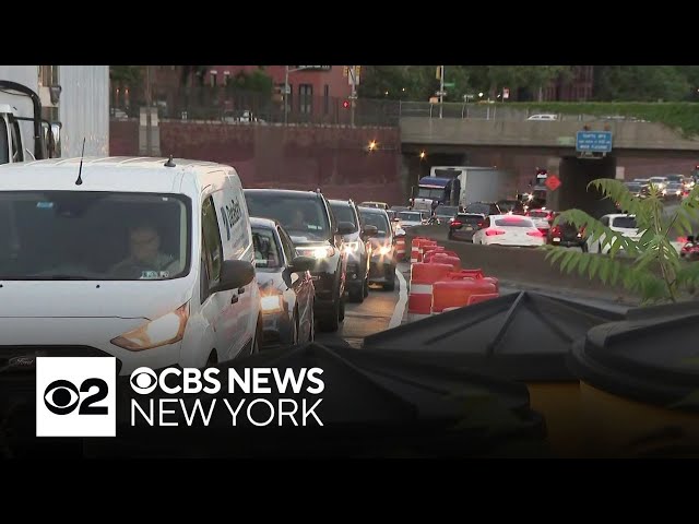 ⁣Large portion of BQE shut down for repair work this weekend