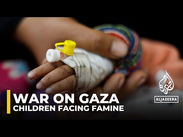 ⁣Aid group fears famine-like conditions may already be present in south Gaza