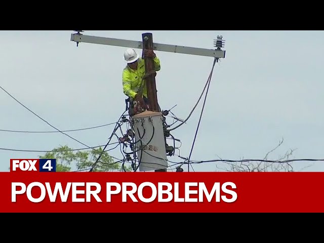 ⁣North Texas power outages: Power expected to be restored by Sunday, Oncor says